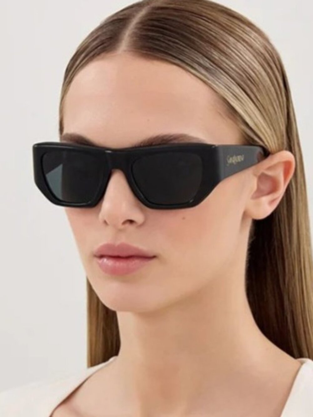Saint Laurent SL740 005 Black Gray Women Sunglasses